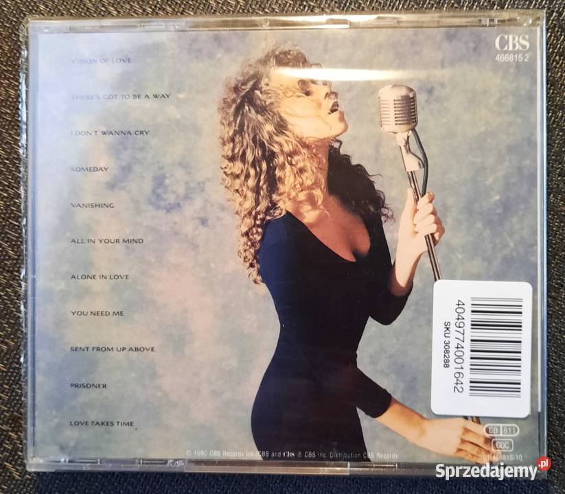 Album CD MARIAH CAREY Album Mariah Carey