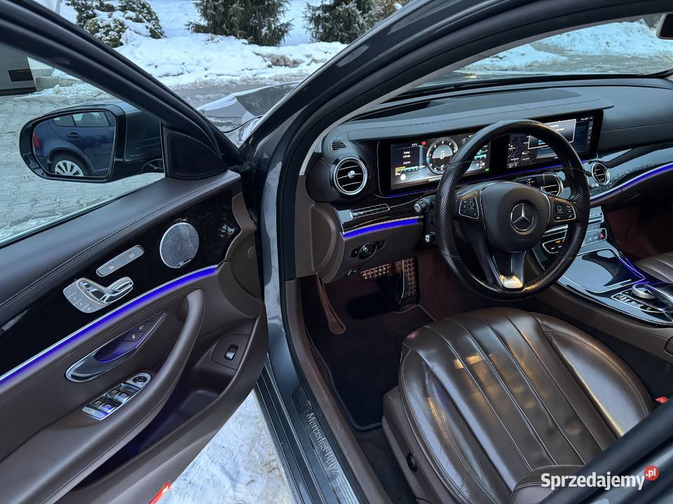 MercedesBenz E220d W213 Virtual Cockpit Warszawa