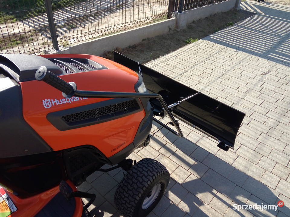 PŁUG ŚNIEŻNY Śniegu Traktorek Kosiarka HUSQVARNA Sędziszów Małopolski