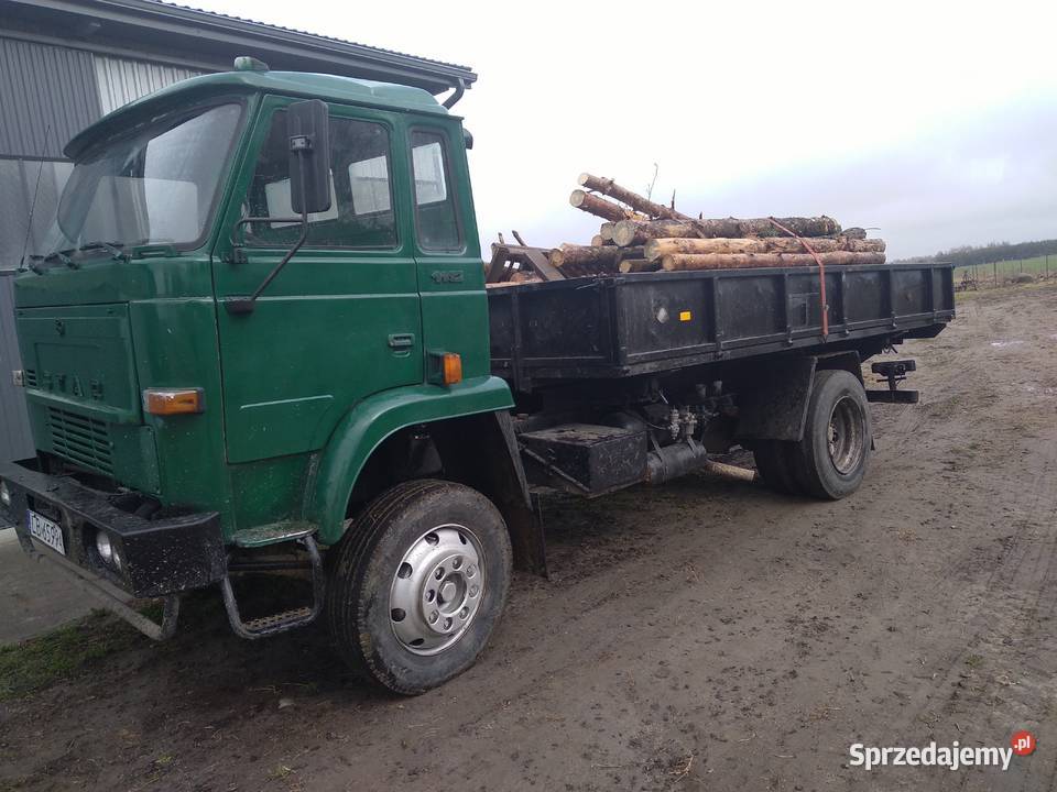 Star 1142 turbo na żółtych tablicachwywrotka