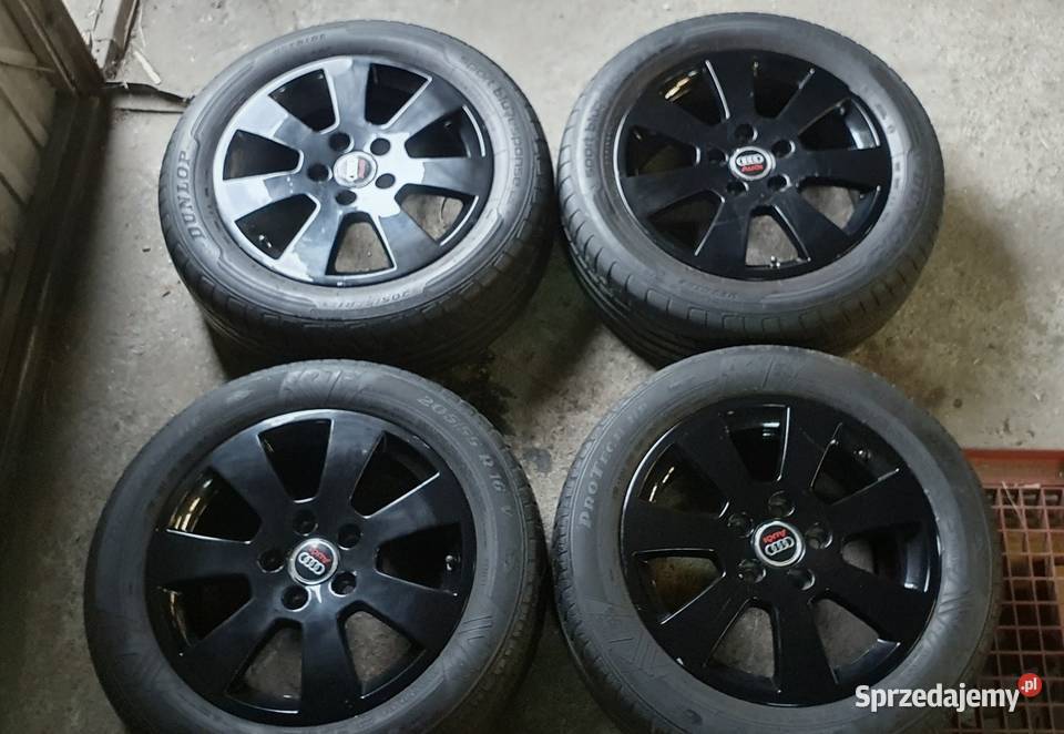 4x 16 5x112 ET 50 6JX16H2 571mm Alufelgi opony wielkopolskie Pobiedziska