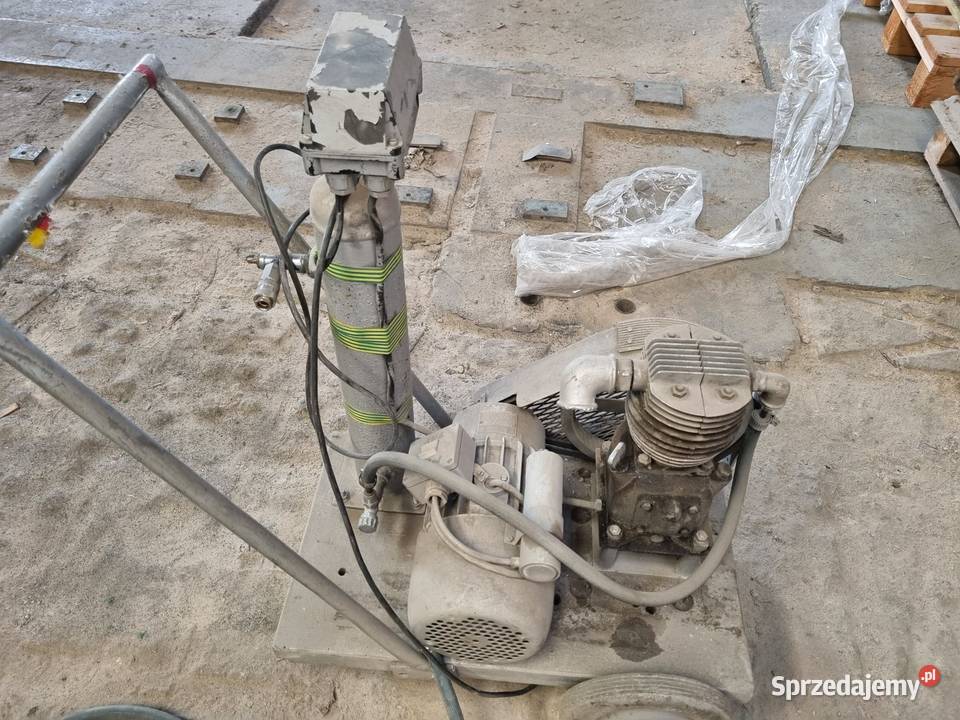 Sprężarka powietrza kompresor Veb Berliner Bielawa