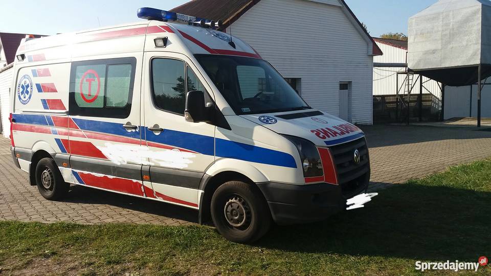 Ambulans Karetka Volkswagen Crafter 2.5 Tdi Homologacja Biskupiec-Kolonia Druga - Sprzedajemy.pl