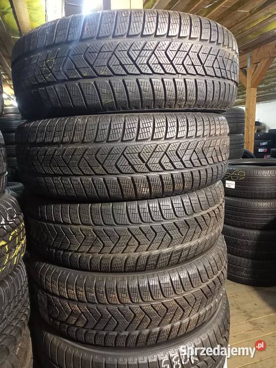4x Opona UŻYWANA ZIMOWA 21560R17 PIRELLI 208 Zaścianki