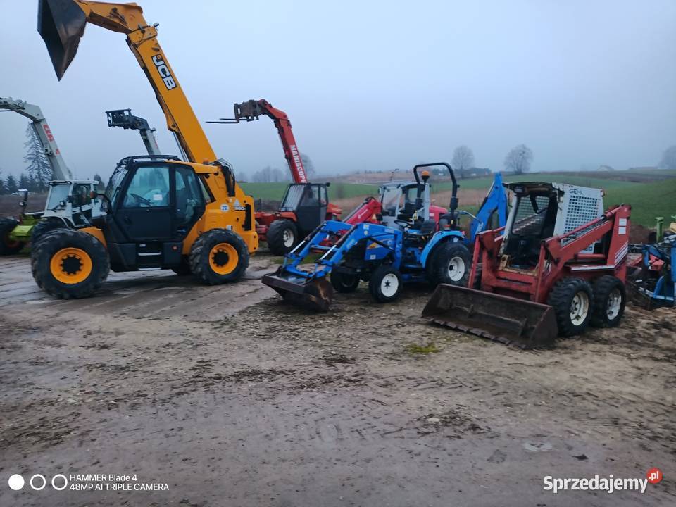 Ładowarka teleskopowa 4x4 Manitou 726 7m jcb warmińsko-mazurskie Kiwity