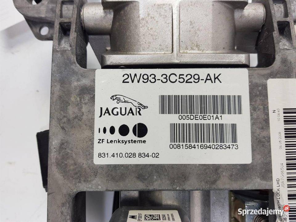 KOLUMNA KIEROWNICZA JAGUAR XKR 2W933C529AK Pozostałe Motoryzacja Lipno