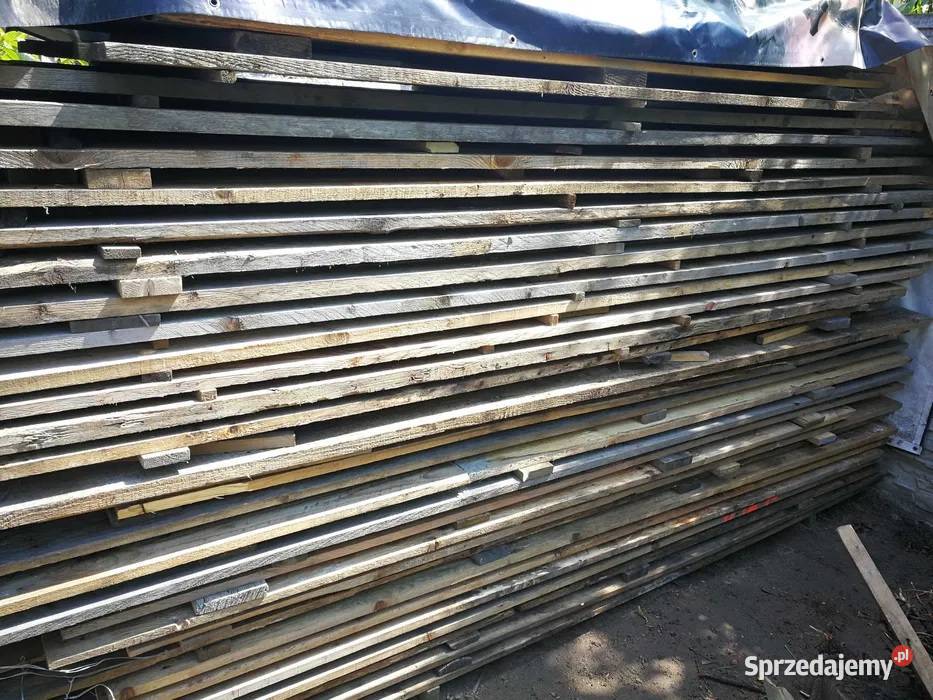 Deski szalunki tarcica drewno budowlane płyty Magazynowanie wielkopolskie