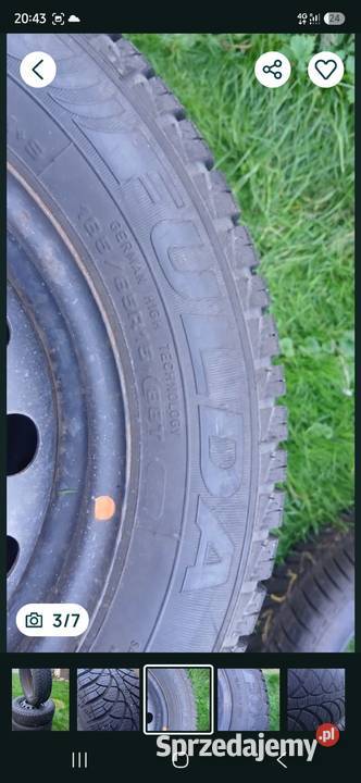 Kia hyundai Felgi stalowe plus opony 1856515 lubuskie