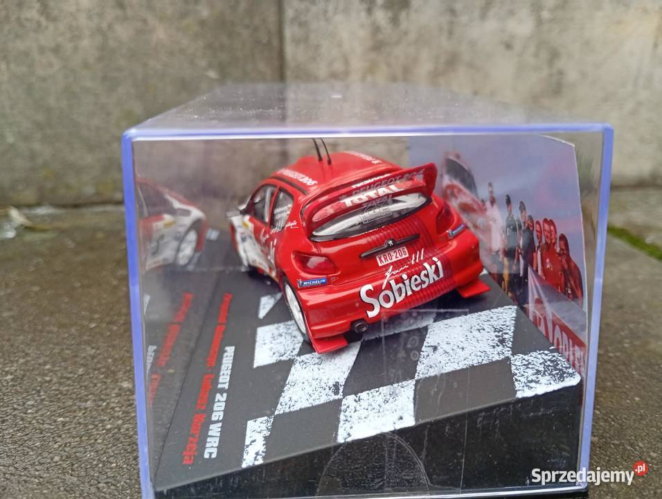 PEUGEOT 206 WRC Rally cars deagostini 143 Modelarstwo Modelarstwo mazowieckie Warszawa