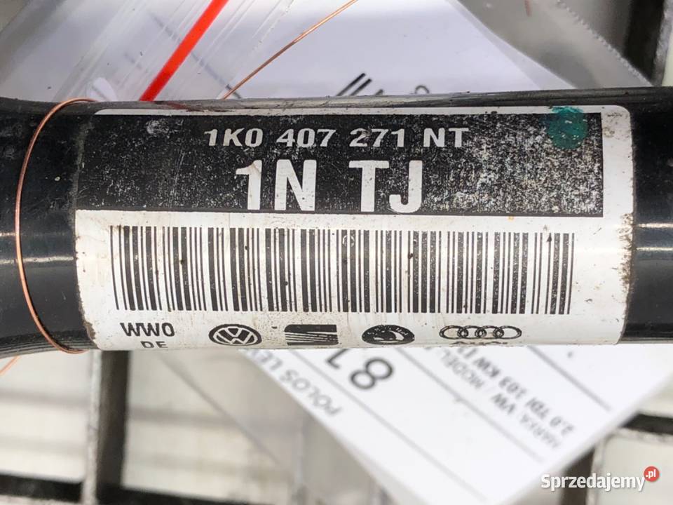 PÓŁOŚ LEWY PRZÓD VW PASSAT B7 1KO407271NT 20 140