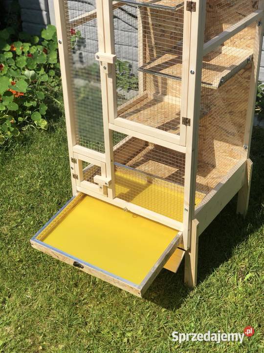 Klatka drewniana koszatniczki szynszyla gryzonia Myszków