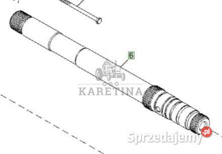 John Deere 8110 8210 8310 8410 Wał Wałek Skrzyni Pozostałe Jastrzębniki