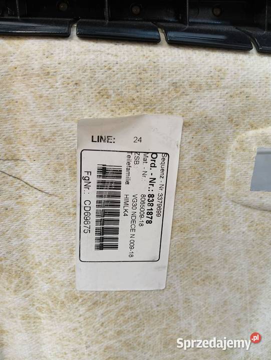 PODSUFITKA MPAKIET DO REGENERACJI G30 Bmw Seria