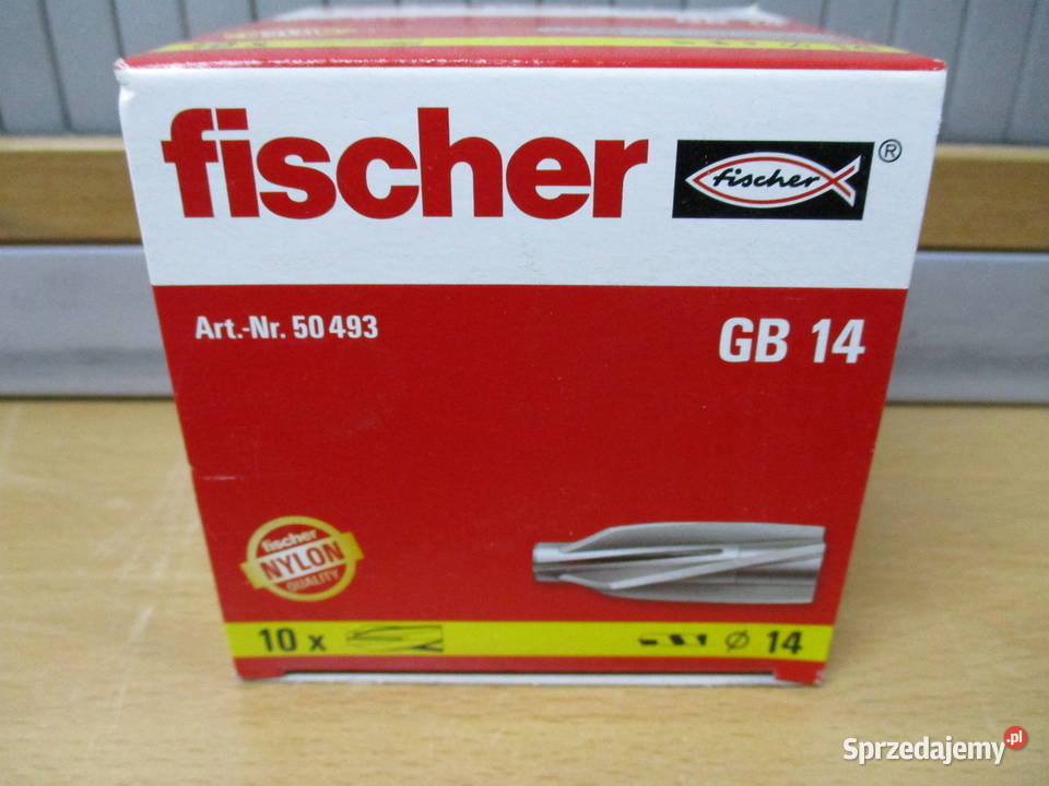 Kołek do gazobetonu fischer GB 14 art 50493 kujawsko-pomorskie sprzedam