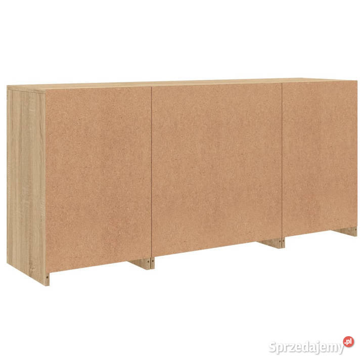Szafka z oświetleniem LED dąb sonoma 1425x37x67 Warszawa