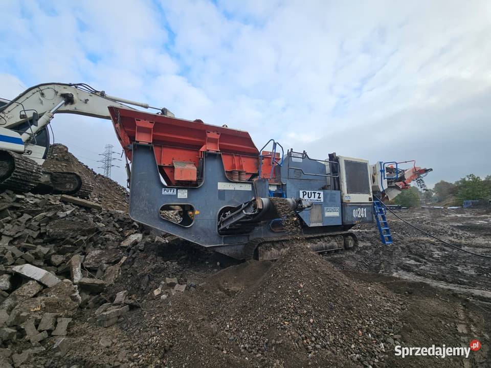 Kruszarka szczękowa Sandvik QJ241 DARMOWE TESTY pełny VAT Trachy