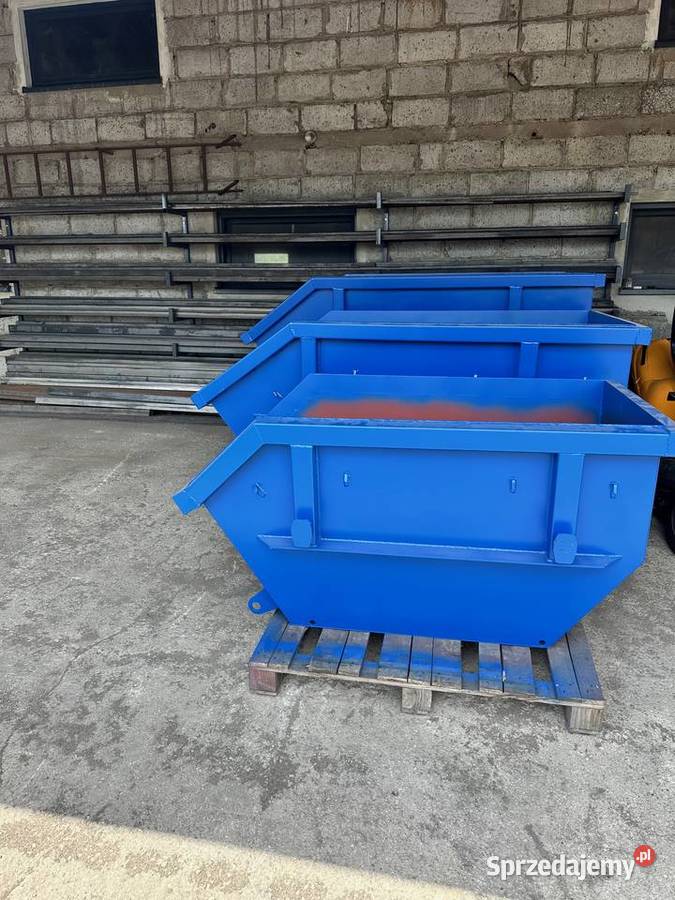 Kontener mulda hakowiec 3m3 kontener na gruz Magazynowanie Niedrzew Pierwszy