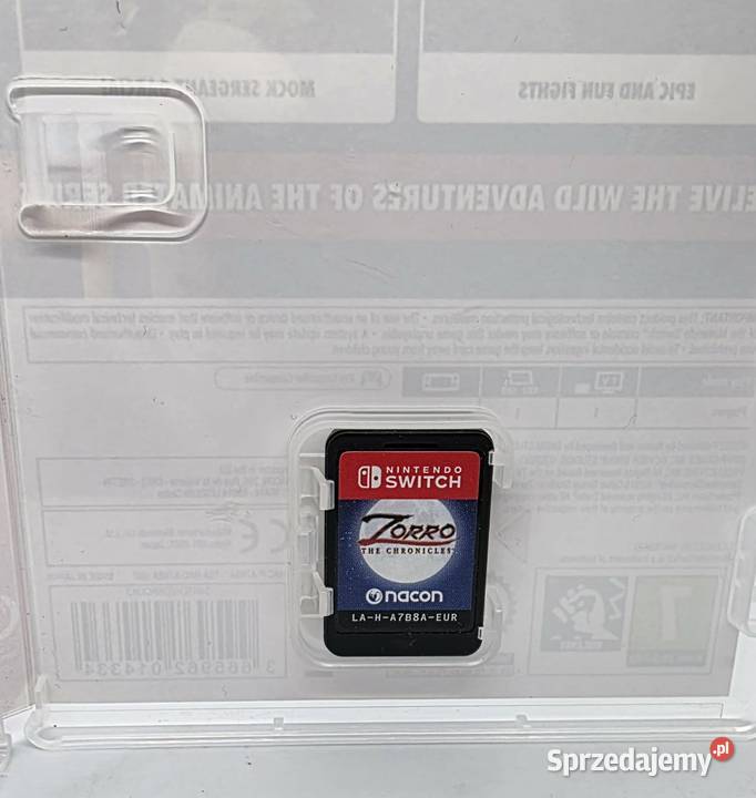 Gra Zorro The Chronicles Nintendo Switch Elbląg