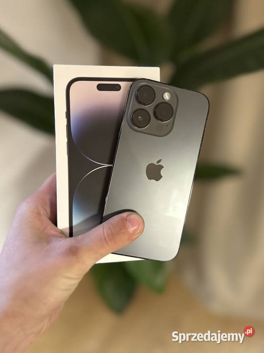 iPhone 14 Pro 128GB 81 Space Black Stan Bełchatów