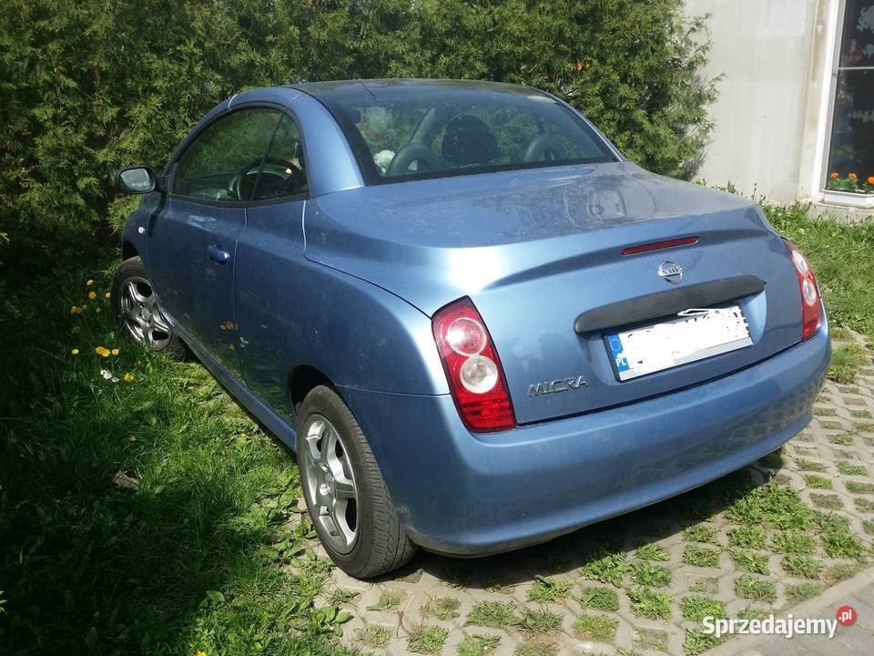 Nissan Micra III CC Cabrio Kabriolet LPG Gaz 1386cm3 Katowice sprzedam