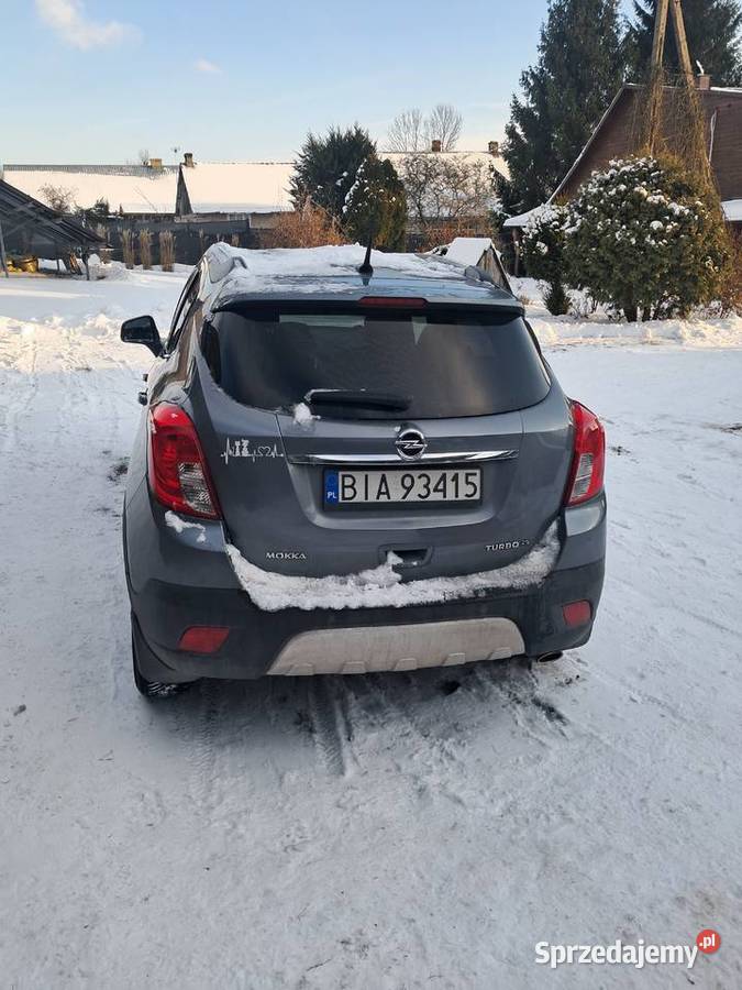 Opel Mokka 14 Turbo Cosmo Koła 18 4x4 BiXenon szary podlaskie Białystok