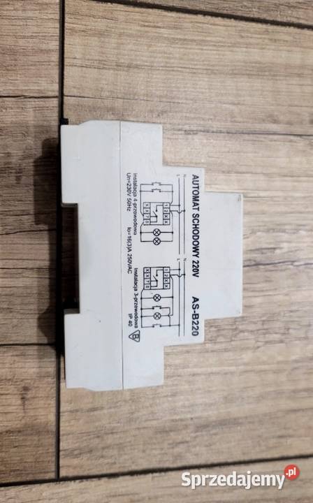Automat Schodowy ASB 220 Zabezpieczenia i rozdzielnice pomorskie