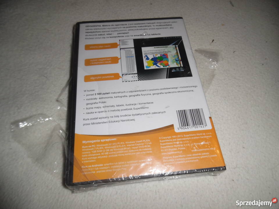 GEOGRAFIA Matura do ogarnięcia płyta CD dolnośląskie Oborniki Śląskie