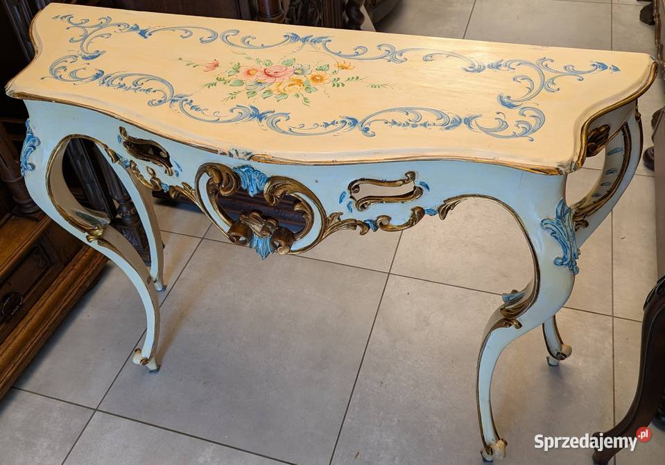 piękna konsola ecrusklep Dąbrowa Górnicza Meble sprzedam