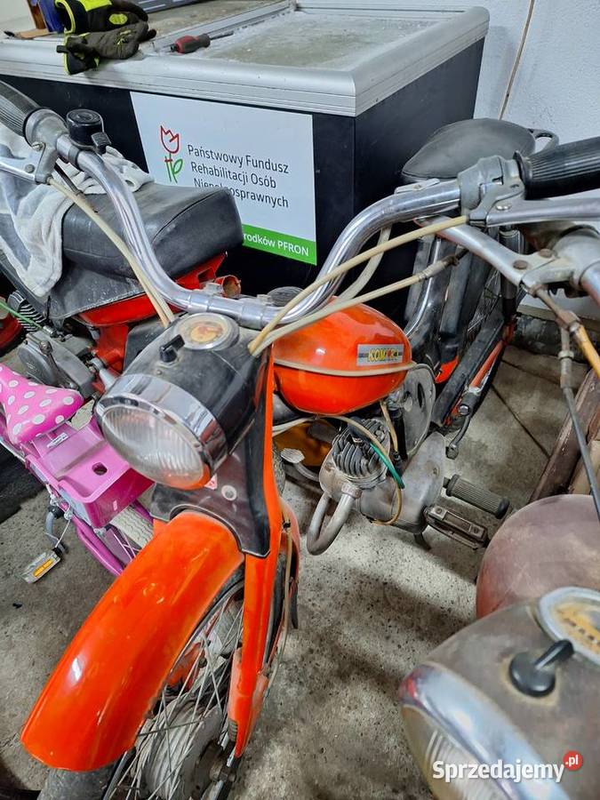 Motory zabytkowe k650 komar Simson Romet małopolskie Lipinki