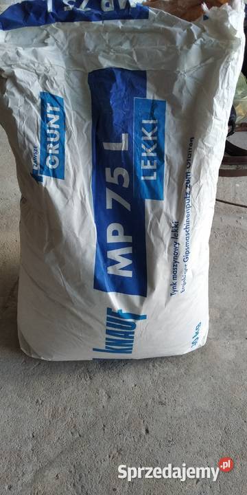 Tynk maszynowy kleje gładż gipsowa Budownictwo i akcesoria Myszków