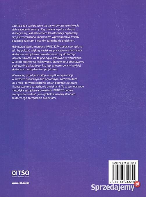 Podręcznik PRINCE2 Skuteczne Zarządzanie Chorzów