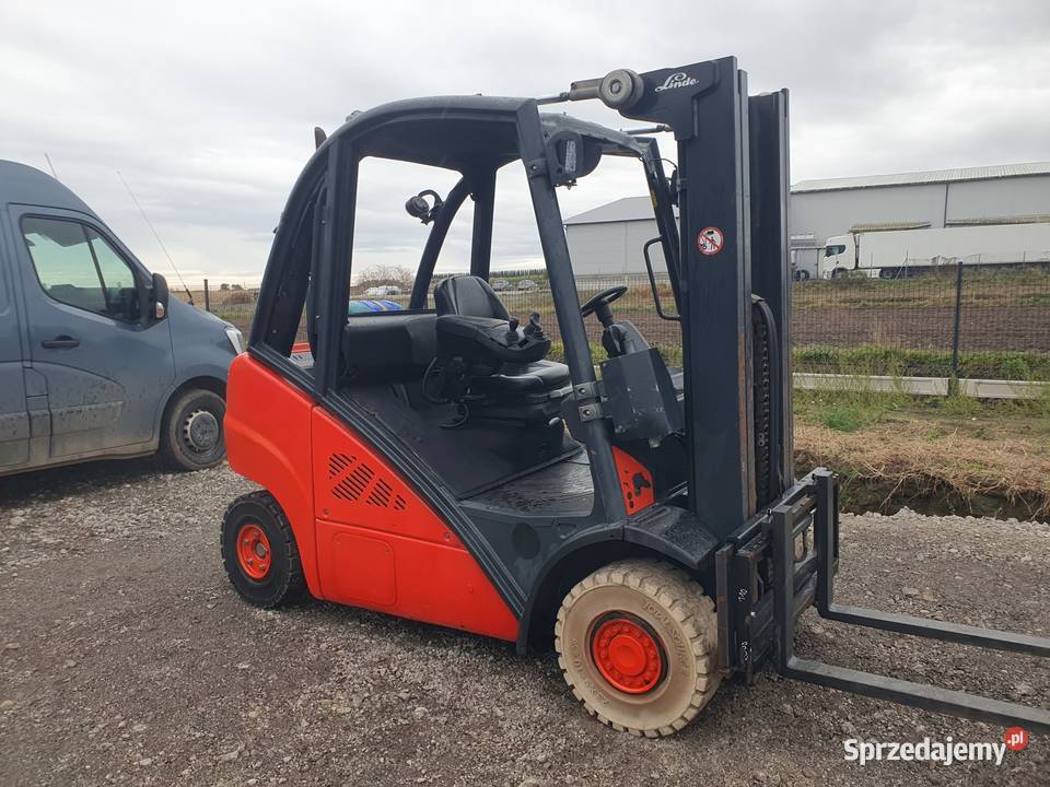 Wózek widłowy LINDE H20T600 Przesuw Triplex Proszowice