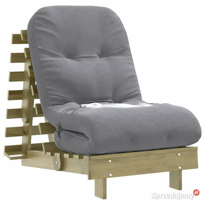 Sofa rozkładana futon z materacem 60x206x11 Warszawa