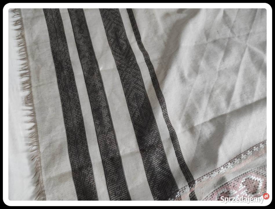 Piękny elegancki szal duża chusta 142x144 Dodatki mazowieckie Płock