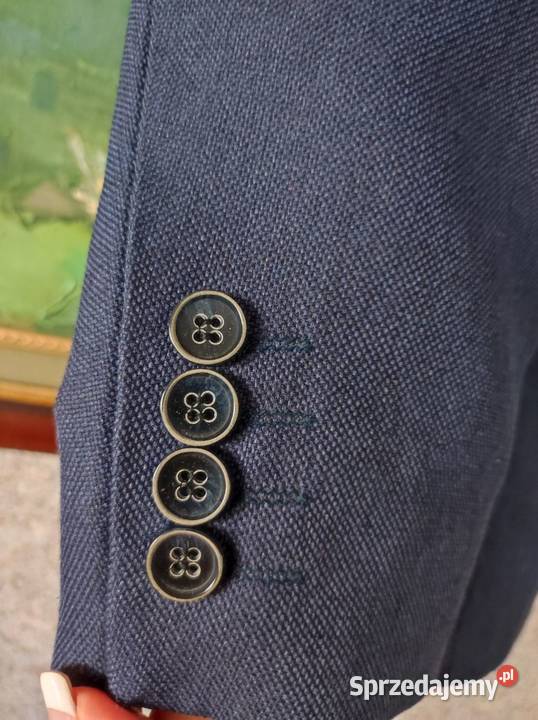 marynarka biznesowa casual slim fit modna