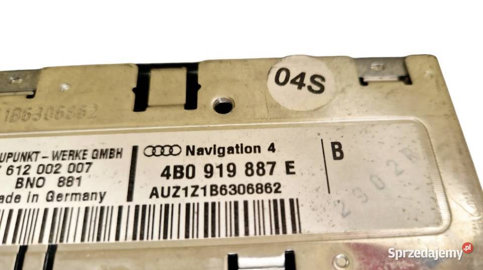CZYTNIK NAWIGACJI AUDI A4 B6 AUDI A6 C5 AUDI A4 Działoszyce