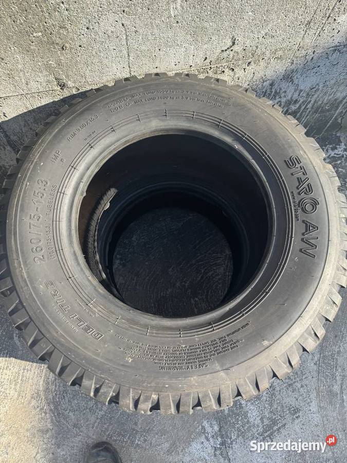 Opona Starco 10075153 26075153 123A8 Opony rolnicze wielkopolskie Brzeźno sprzedam