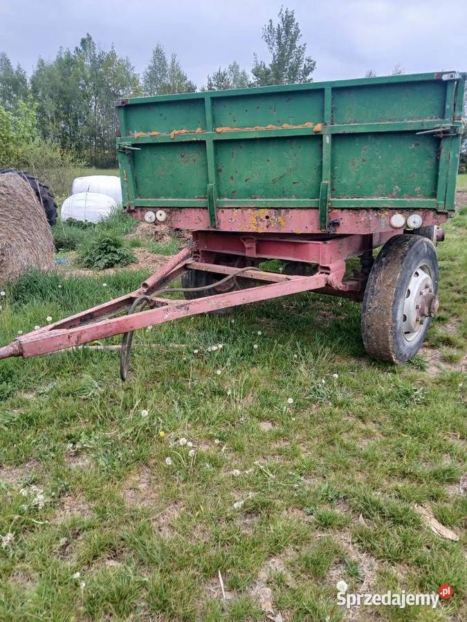 Przyczepa sztywna autosan 6 ton nieuszkodzony sprzedam