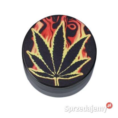 Czarny Młynek do Tytoniu Suszu Grinder Crusher Ostrowy nad Okszą