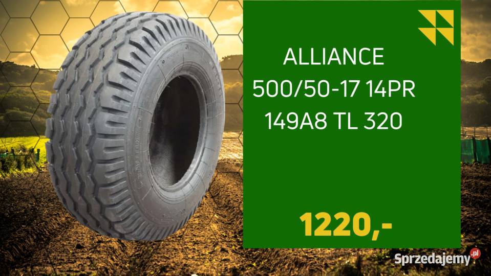 NOWE OPONY ALLIANCE 5005017 14PR 149A8 TL 320 sprzedam