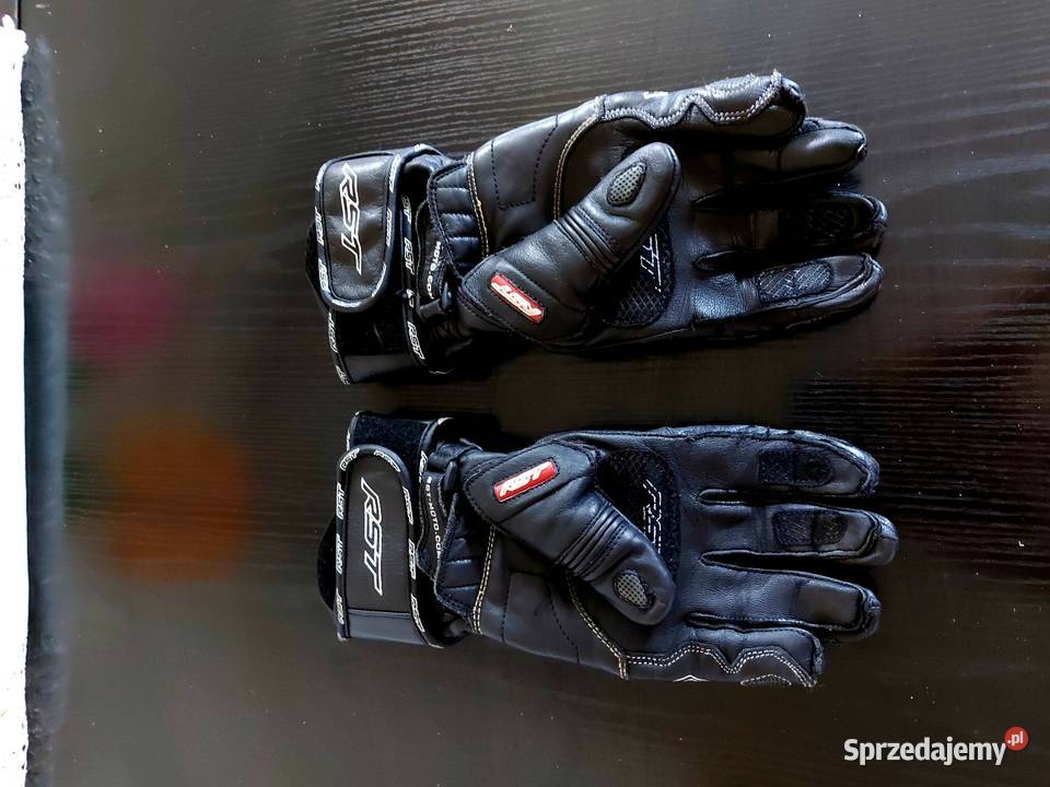 RĘKAWICE SKÓRZANE RST TRACTECH EVO III CE BLACK Dęblin sprzedam