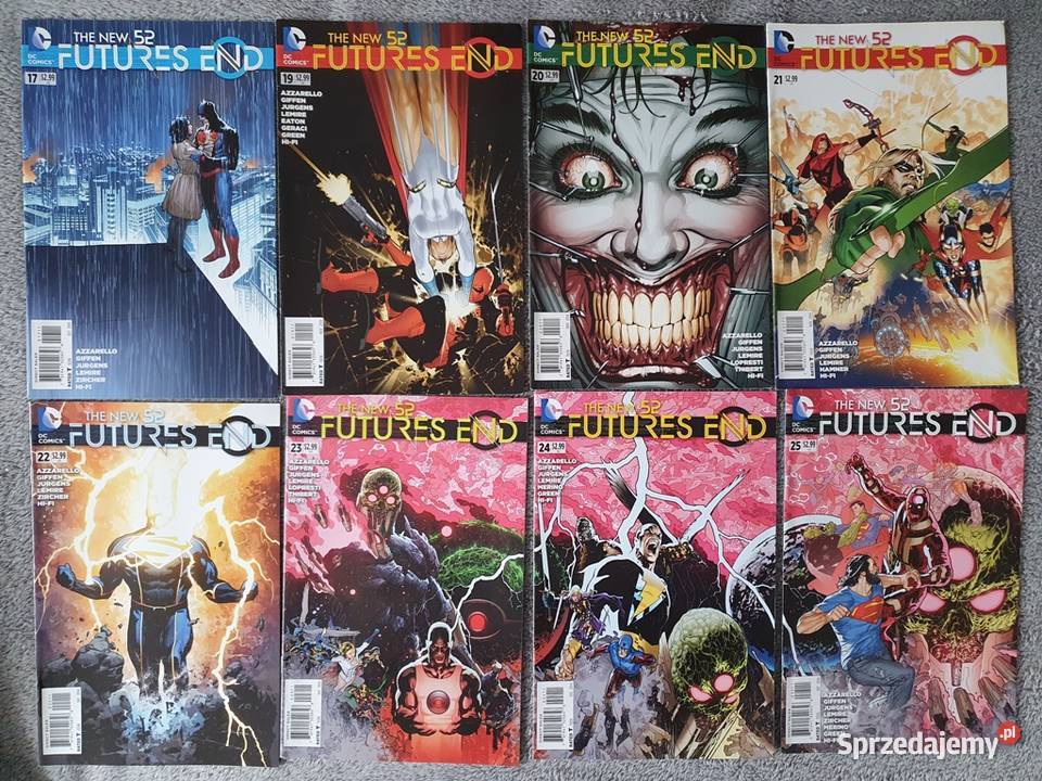 The 52 The Futures End zestaw 25 komiksów DC USA Gdynia sprzedam