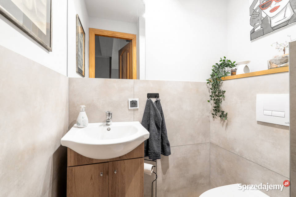 Dwupoziomowe mieszkanie 957 m 4 pokoje balkon Piętro 2 Warzymice