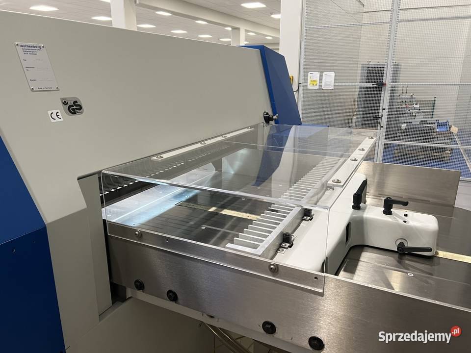 Gilotyna do cięcia papieru Wohlenberg 115CutTec Radom sprzedam