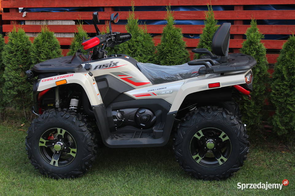 Quad Asix Challenger 300 homologacją wał kardana Rok produkcji 2026 zachodniopomorskie