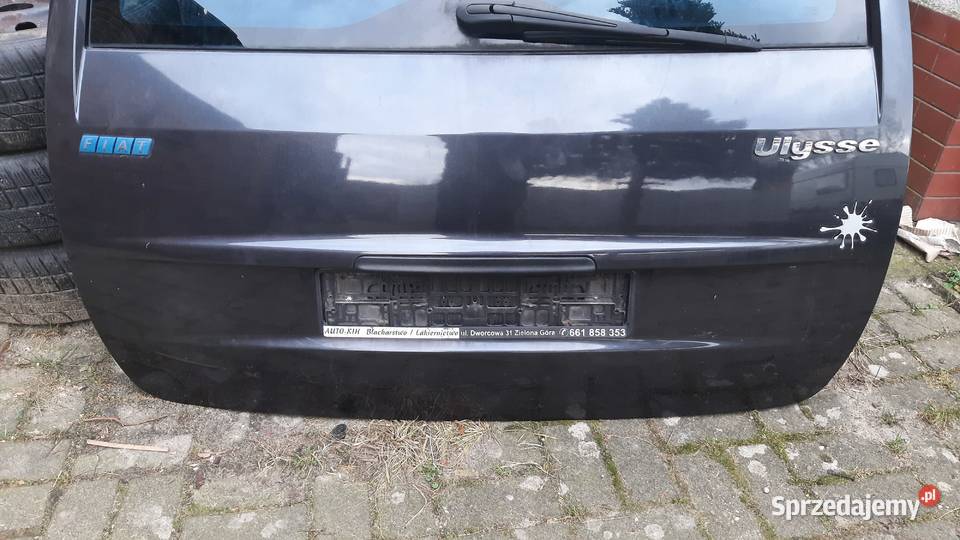 klapa kompletna fiat ulysse 2 II lak EYJC Klapy bagażnika
