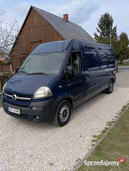 Opel Movano 25 dCi 120 L3H2 Rok produkcji 2005 mazowieckie Przytyk