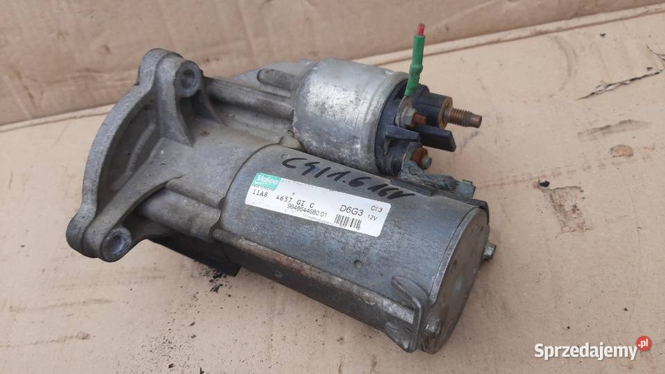 rozrusznik Valeo 9648644680 Citroen C4 I 16 16V dolnośląskie Dębno