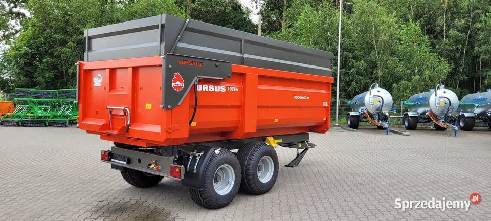 Ursus Przyczepa Skorupowa T083A duże koła Przyczepy rolnicze