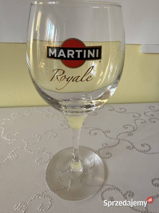Kieliszek Szklanka MARTINI ROYALE Oryginalna przezroczysty śląskie